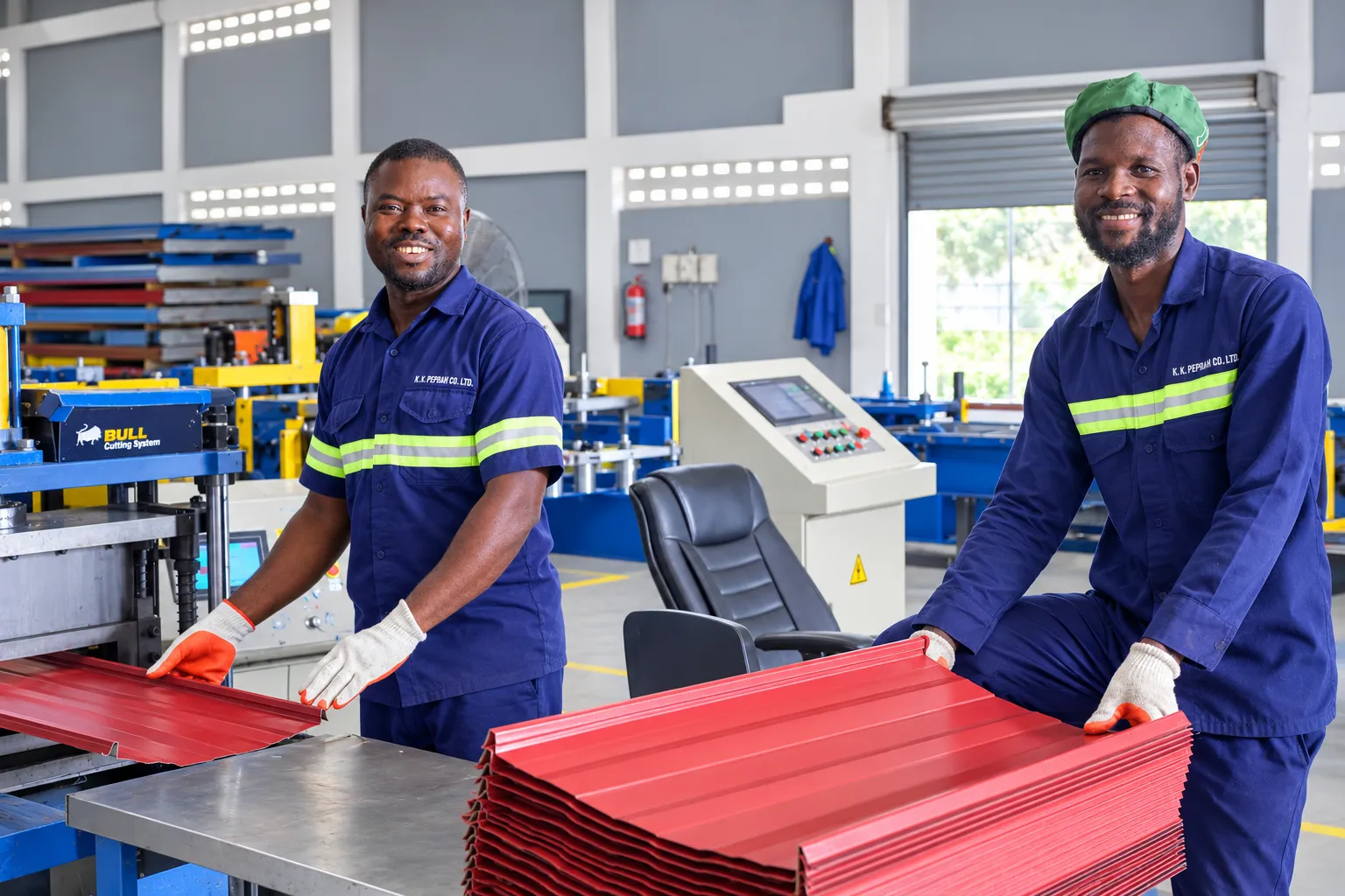 Manufacturing Roofing Factory – KK Peprah other and roofing solutions in Ghana