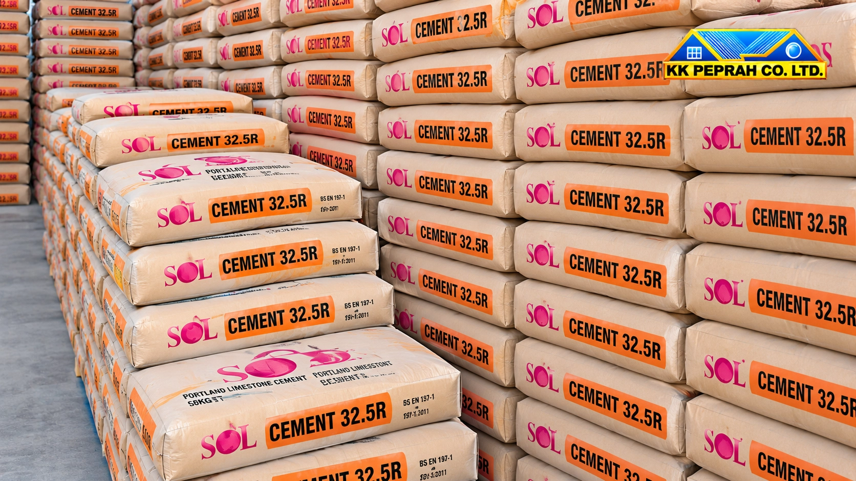 Cement Bags – KK Peprah building materials and roofing solutions in Ghana