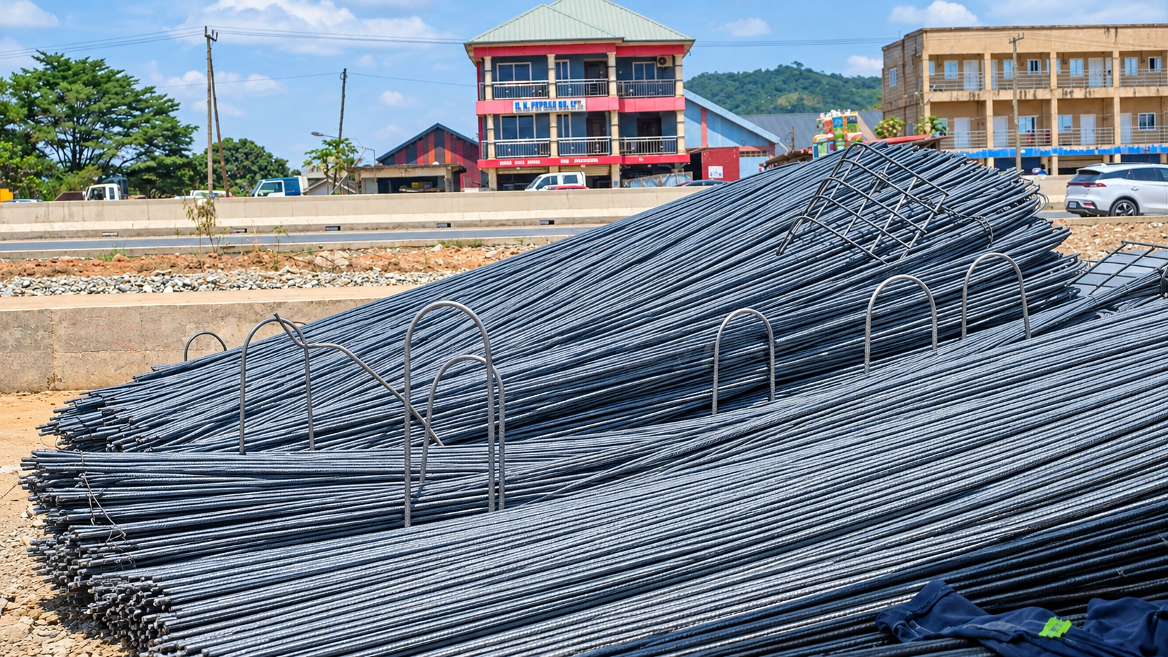 Iron Rod Ghana – KK Peprah building materials and roofing solutions in Ghana