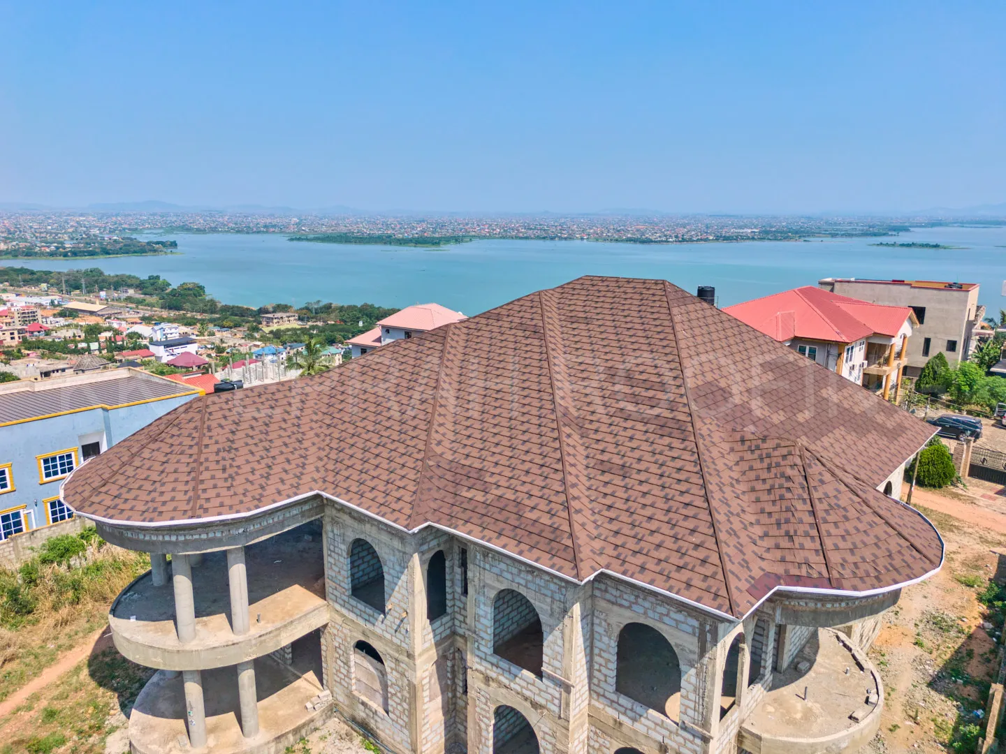 Euro Tile Beaach House – KK Peprah roofing and roofing solutions in Ghana