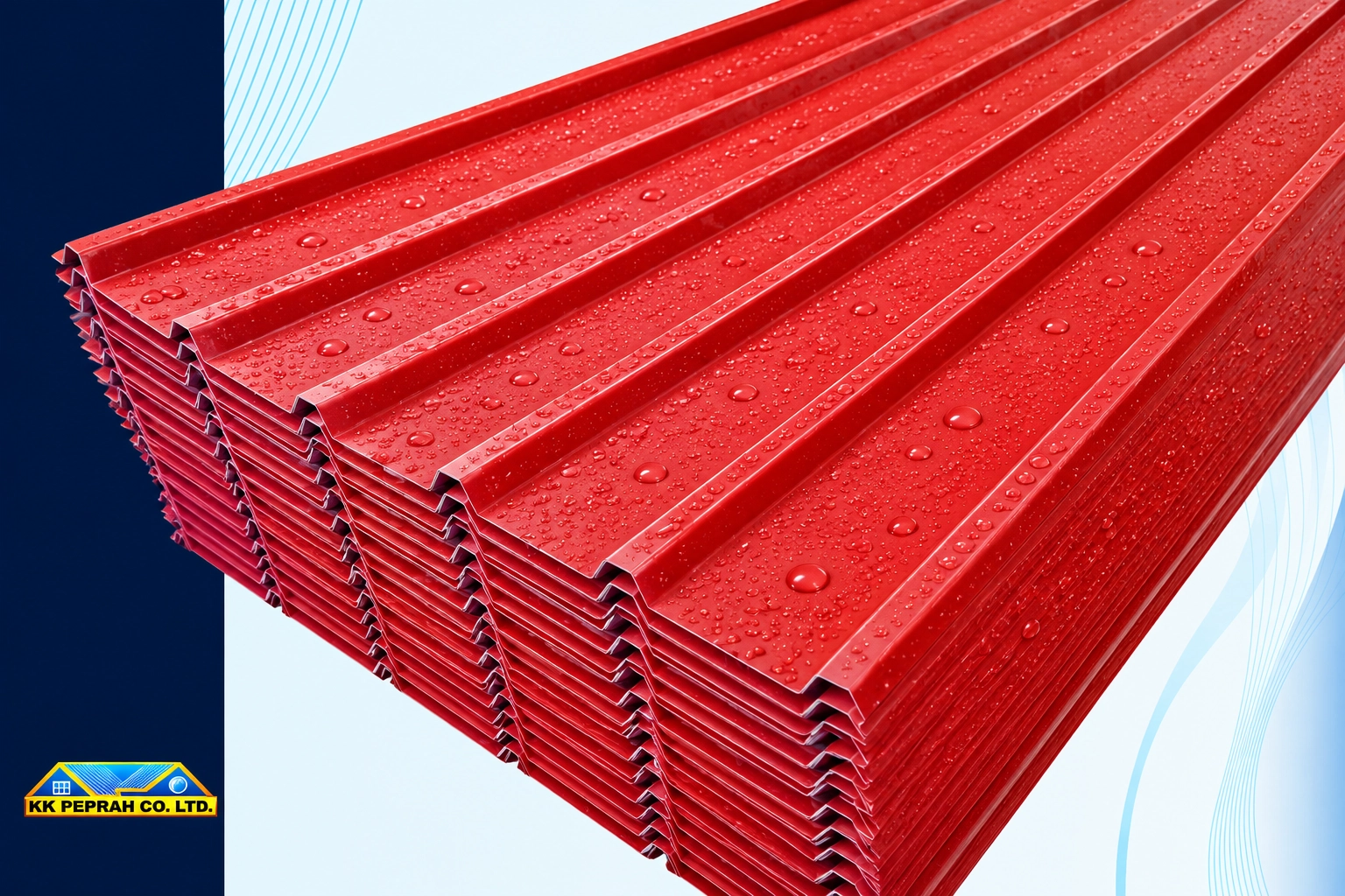 Ibr Roofing Sheets Rain Droplet – KK Peprah roofing and roofing solutions in Ghana
