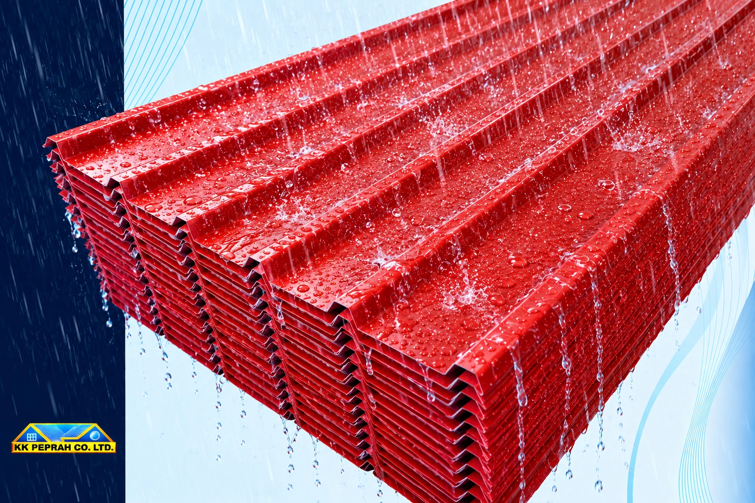 Ibr Roofing Sheets Rain – KK Peprah roofing and roofing solutions in Ghana