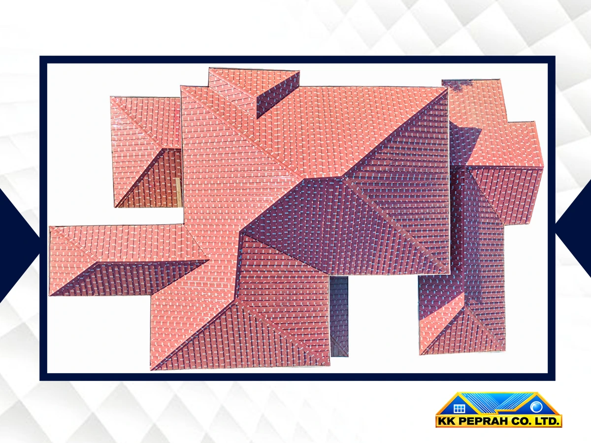Aluminium roofing sheets